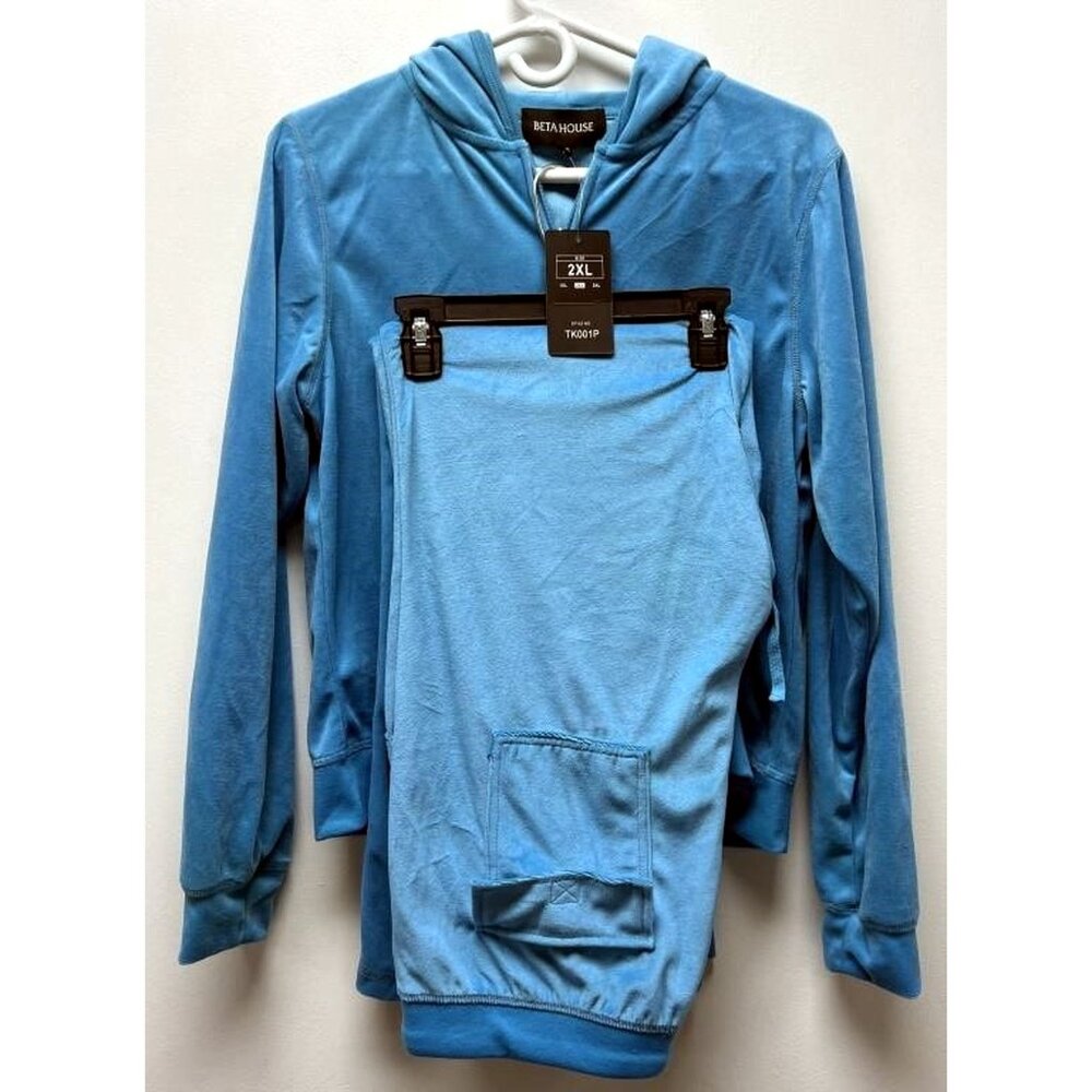 NEW Betahouse Womens Sleepwear Set sz 2XL blue